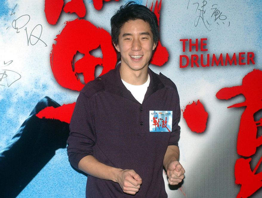FILE - In this Oct. 8, 2007 file photo, Hong Kong actor Jaycee Chan poses for photo upon arrival for "The Drummer" premiere at Hong Kong Convention & Exhibition Centre. Hong Kong action superstar Jackie Chan's actor-son Jaycee Chan has been detained in Beijing on drug-related charges, the latest high-profile celebrity to be ensnared in one of China's biggest anti-drug crackdowns in two decades. Jaycee Chan, 32, was detained last Thursday, Aug. 14, 2014, together with the 23-year-old Taiwanese movie star Kai Ko, Beijing police said late Monday, Aug. 18, on their official microblog, identifying them only by their surnames, ages and nationalities. It was unclear why the detentions were announced several days later.( AP Photo/Lo Sai Hung, File )