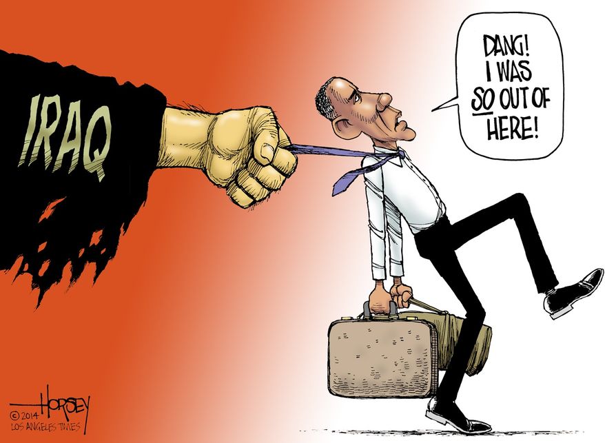 Illustration by David Horsey of the Los Angeles Times

