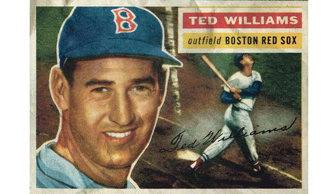 Ted Williams Baseball Card