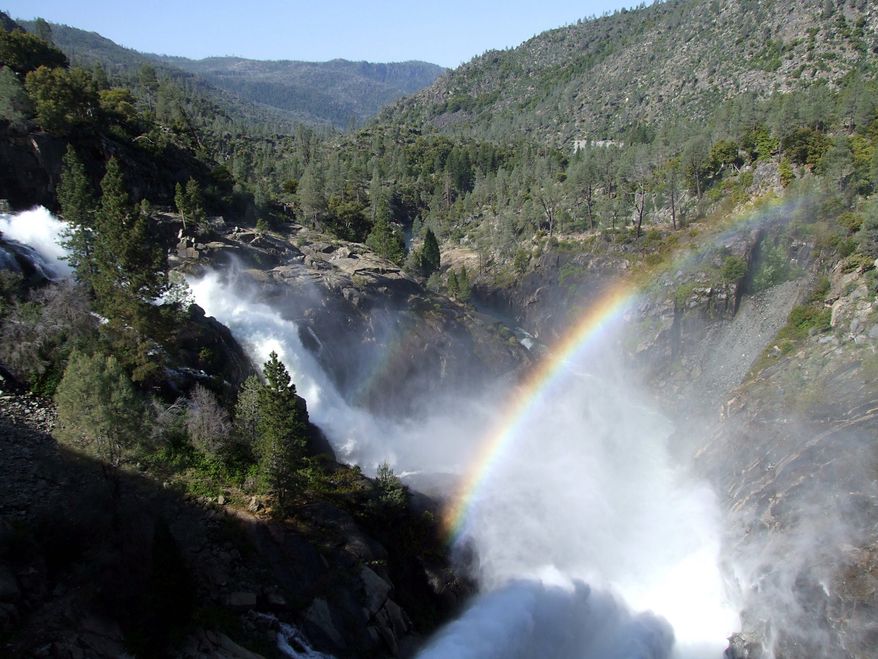 The Hetch Hetchy Valley was flooded in 1923 to provide Bay Area residents with water. Some say restoring the valley will allow other parts of the state to share in the wealth. (associated press)