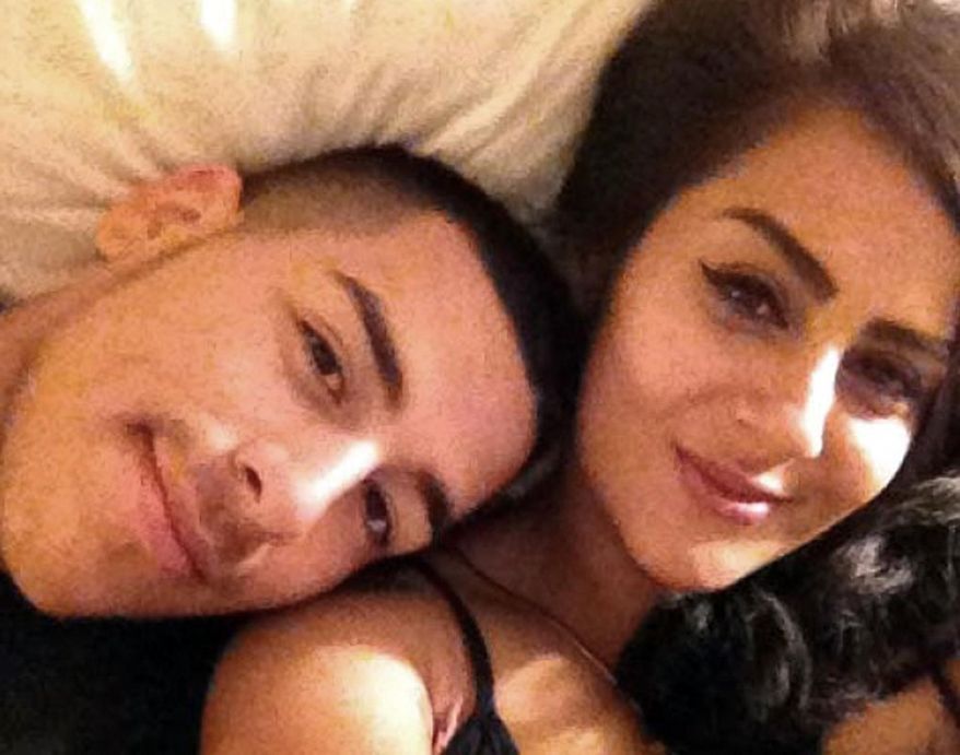 This undated photo provided by the Los Angeles County Sheriff's Department shows two people who appear in 'selfie' portraits found on the cloud account of a Southern California burglary victim. Deputy Joshua Dubin said investigators don’t know if they’re the burglars but they sure are “persons of interest.” Dubin says a Santa Clarita, Calif., woman returned home on July 30, 2014, to discover thieves apparently had broken into her home and ransacked the place, taking cash and electronics, including either her cellphone or tablet. A few days later the woman logged into her cloud computer account and saw photos taken after the burglary of a man and woman she didn’t know. Dubin says investigators want to find them and determine whether they might have bought stolen property, or perhaps swiped it themselves. (AP Photo/Los Angeles County Sheriff's Department)