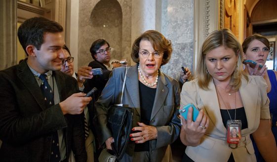 Current and former intelligence officials are furious at the Senate Intelligence Committee, headed by Sen. Dianne Feinstein, California Democrat. They say the panel did not interview the senior managers of the interrogation program launched after the Sept. 11 attacks nor the CIA directors who oversaw it. (Associated Press)