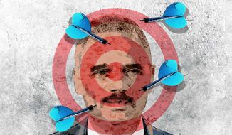 Target Holder Illustration by Greg Groesch/The Washington Times