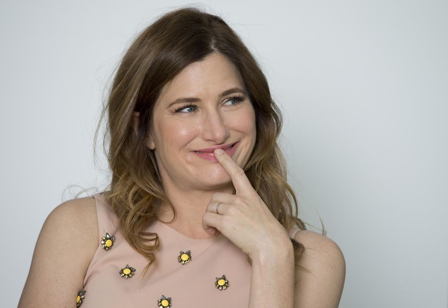 Actress Kathryn Hahn poses for portraits during the 71st edition of the Venice Film Festival in Venice, Italy, Friday, Aug. 29, 2014. (AP Photo/Andrew Medichini)