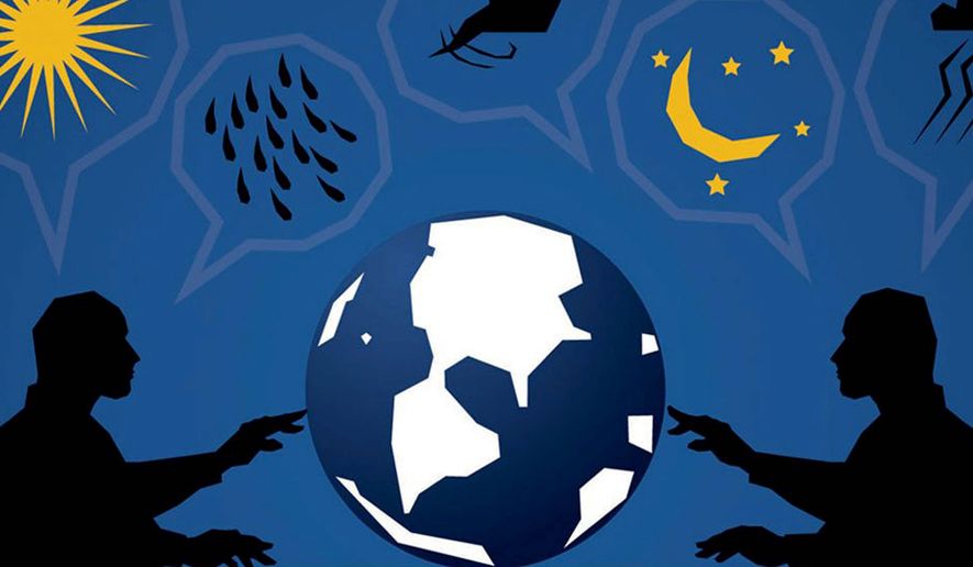 Illustration on the climate change debate by Nancy Ohanian/Tribune Content Agency