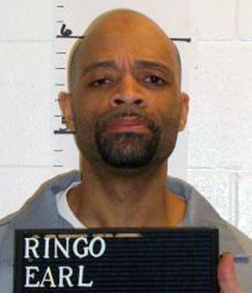 ** FILE ** This file photo provided by the Missouri Department of Corrections shows inmate Earl Ringo Jr. (AP Photo/Missouri Department of Corrections, File)