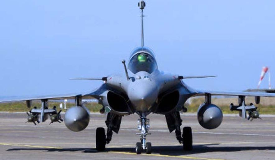 ** FILE ** A French Air Force Rafale jet fighter. (Associated Press)