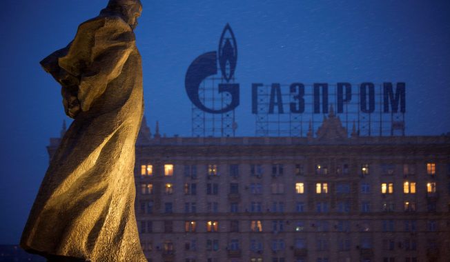 Analysts say the latest round of sanctions announced tightens the noose around Russia&#x27;s energy sector, making it particularly hard to invest in long-term projects to tap into new sources of oil and gas. Such sanctions might tempt Moscow to halt the flow of gas and oil, particularly the large share of gas exported through the Gazprom pipeline that crosses through Ukraine. (Associated Press)