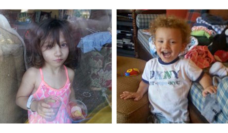 These undated handout images provided by the Montgomery County, Md., Police Department, shows, from left, Catherine Hoggle, Sarah Hoggle and  Jacob Hoggle. (AP Photo/Montgomery County, Md., Police Department)