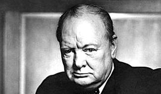 Winston Churchill    Associated Press photo