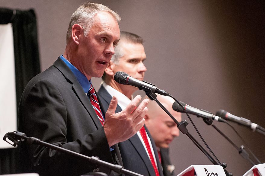 Former Navy SEAL Ryan Zinke, who is running for U.S. Congress, says leading in battle is different from representing his Montana constituents in the state capital of Helena.