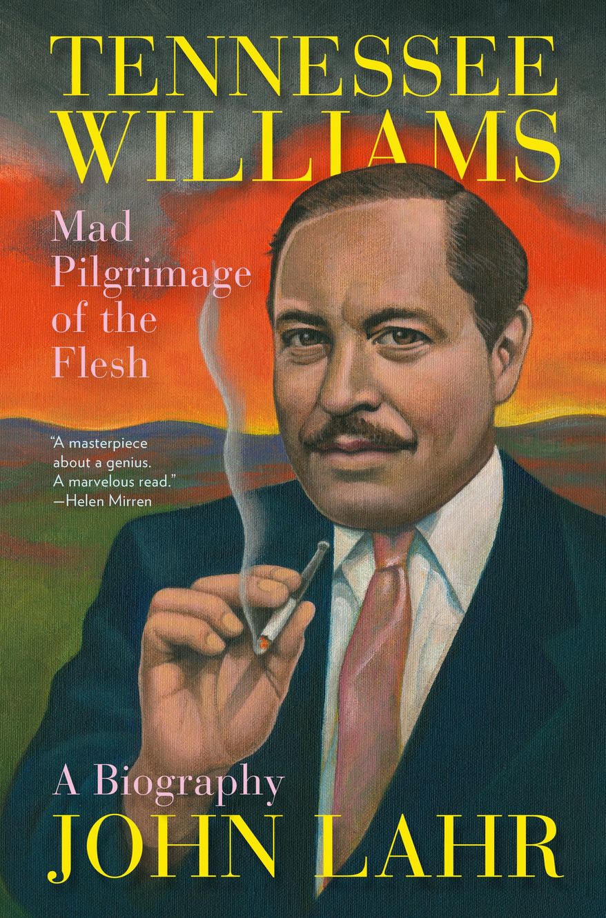 This book cover image released by W. W. Norton & Company shows "Tennessee Williams" Mad Pilgrimage of the Flesh," by John Lahr. (AP Photo/W. W. Norton & Company)