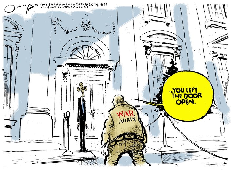 Illustration by Jack Ohman of the Tribune Media Services
