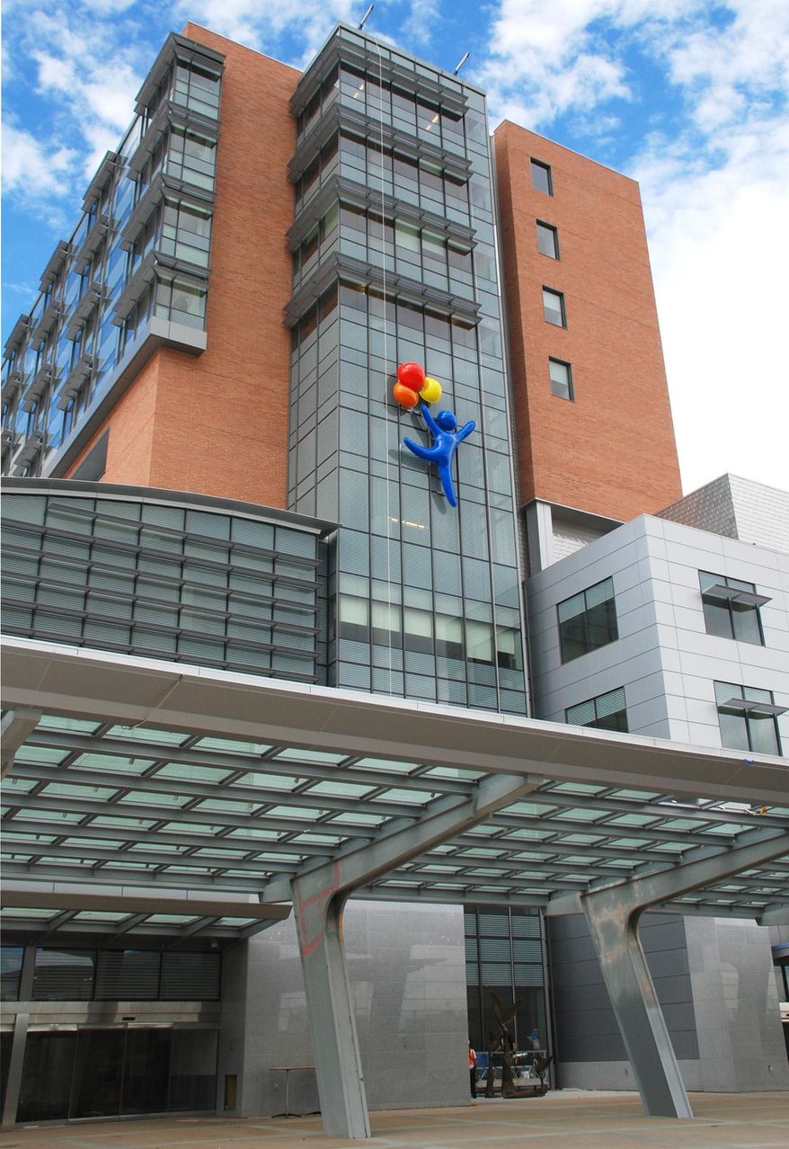 This 2007 file photo provided by the Children's Hospital Colorado shows the facility in Aurora, Colo. (AP Photo/Children's Hospital Colorado)