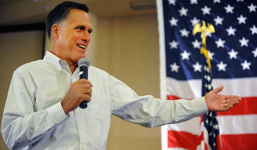 Former Massachusetts Gov. Mitt Romney didn&#39;t win Colorado two years ago as the Republican presidential candidate in 2012, but he was back in the Rocky Mountain State on Monday, campaigning on behalf of the party&#39;s candidates for governor, Senate, the House and other offices. (Associated PRess)