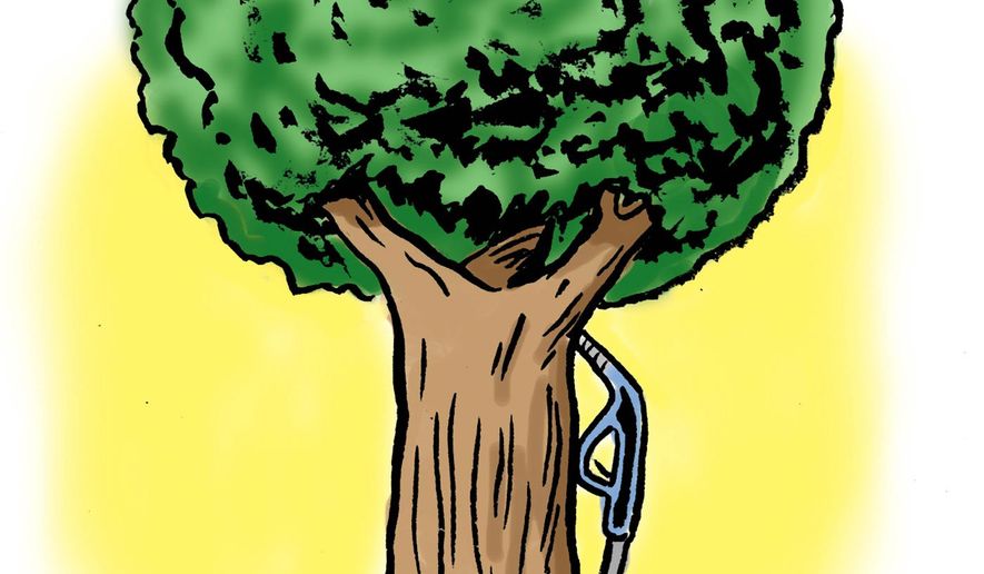 Illustration on climate, environmentalism and fuel supply by Mark Weber/Tribune Content Agency