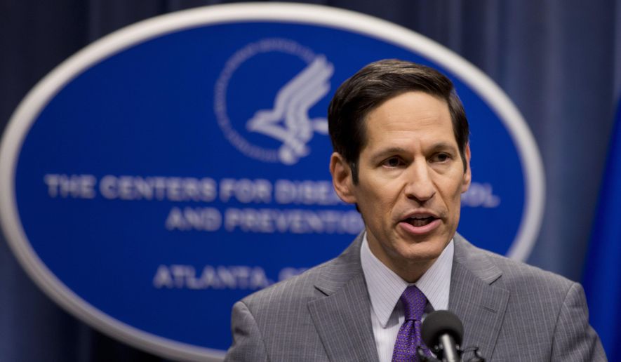 Director of Centers for Disease Control and Prevention Dr. Tom Frieden speaks during a news conference. (AP Photo/John Bazemore) ** FILE**
