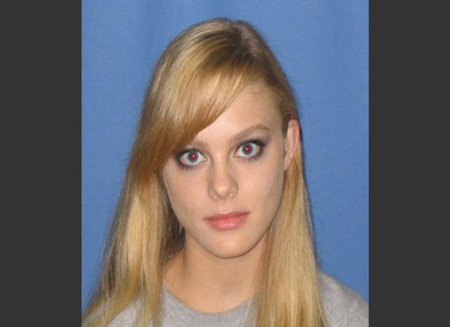 FILE - This undated file photo provided by the Virginia State Police, missing Virginia Tech student Morgan Harrington, 20, of Roanoke County, Va., is shown. Police say the investigation into the case of missing University of Virginia student Hannah Graham has turned up a lead in Harrington's 2009 disappearance and death. (AP Photo/Virginia State Police, File)