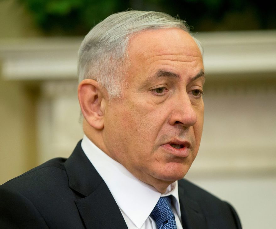 Israeli Prime Minister Benjamin Netanyahu agrees with President Obama that the Islamic State should be defeated but sees Iran as a much larger danger. (Associated Press)