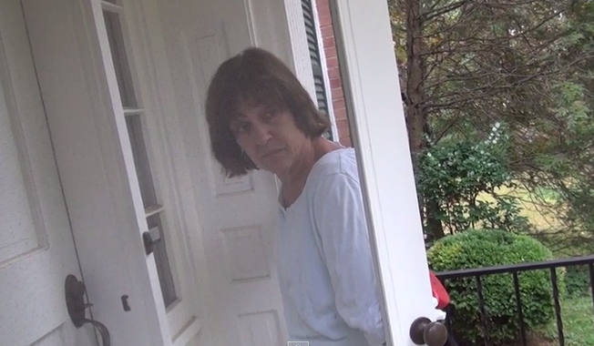 Lois Lerner doesn&#x27;t appear to be making any friends in her upscale Bethesda, Maryland, neighborhood. In a video published Tuesday, the embattled ex-IRS director is seen trying to flee from a reporter into the home of a neighbor, who is less than thrilled to see her. (YouTube/Daily Surge)