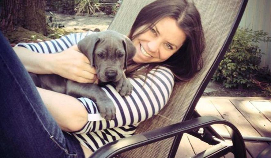 This undated photo provided by the Maynard family shows Brittany Maynard. The terminally ill California woman moved to Portland, Ore., to take advantage of Oregon&#x27;s Death with Dignity Act, which was established in the 1990s.  Maynard wants to pass a similar law in California and has turned to advocacy in her final days. (AP Photo/Maynard Family)