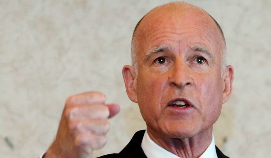 Gov. Jerry Brown Associated Press photo