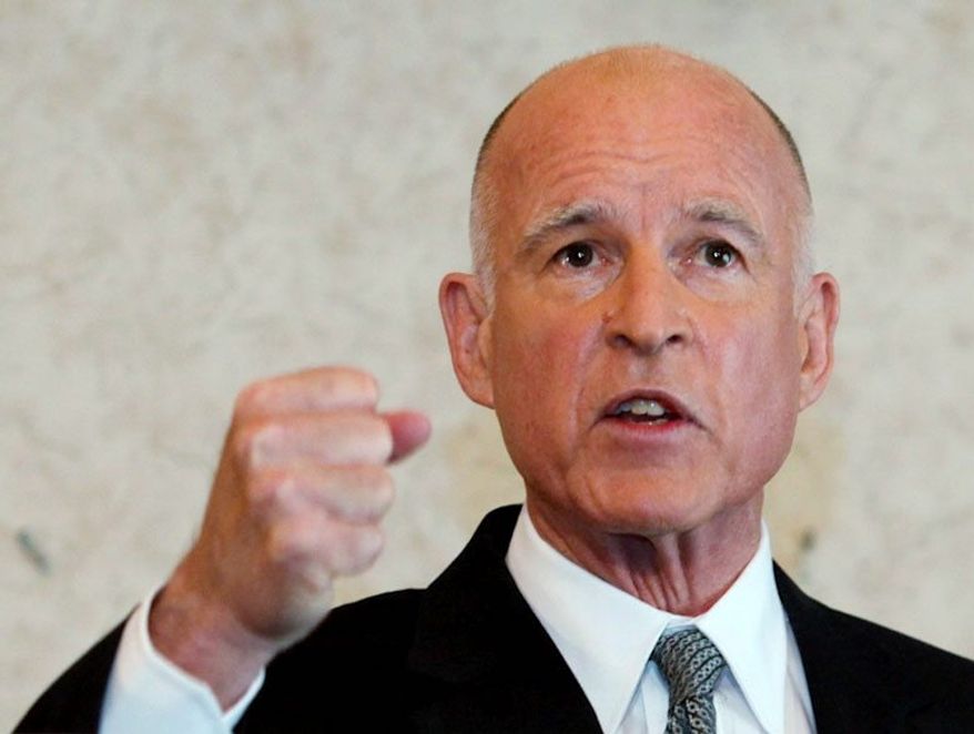 Gov. Jerry Brown Associated Press photo