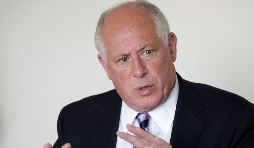 In 2012, Illinois Democratic Gov. Pat Quinn signed into law a bill aimed at addressing concerns about private organization employees in the Teachers Retirement System, especially those who had not been teachers previously but used a state law to claim past employment service toward their pensions. (Associated Press)
