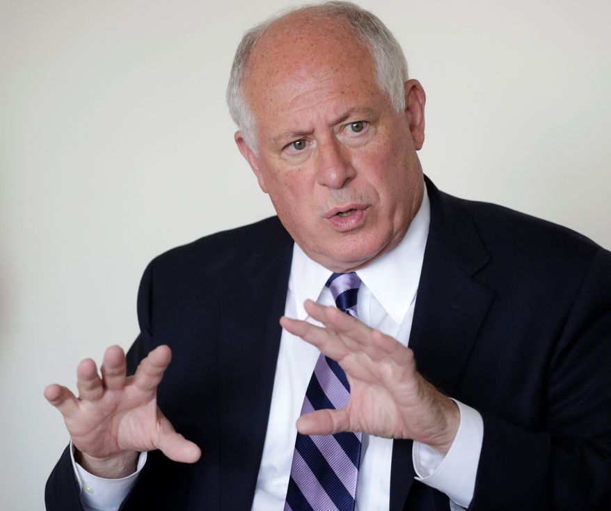 In 2012, Illinois Democratic Gov. Pat Quinn signed into law a bill aimed at addressing concerns about private organization employees in the Teachers Retirement System, especially those who had not been teachers previously but used a state law to claim past employment service toward their pensions. (Associated Press)