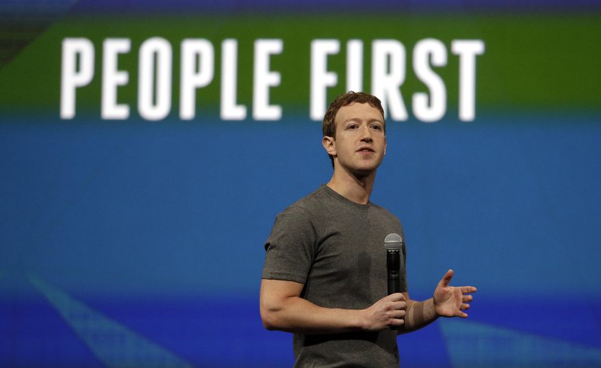 FILE - In this April 30, 2014 file photo, Facebook CEO Mark Zuckerberg delivers the keynote address at the f8 Facebook Developer Conference in San Francisco. Zuckerberg and his wife, Priscilla Chan, are donating $25 million to the CDC Foundation to help address the Ebola epidemic, the foundation said Tuesday, Oct. 14, 2014. (AP Photo/Ben Margot, File)