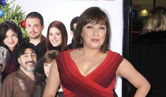 Elizabeth Pena poses as she arrives for the Los Angeles premiere of &quot;Nothing Like the Holidays,&quot; in this Dec. 3, 2008, file photo, in Los Angeles. Pena, 55, died on Oct. 14, 2014. (AP Photo/Mark J. Terrill, file)
