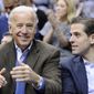 Former Vice President Joseph R. Biden is left standing in the crosshairs in the Democratic presidential race with the revelation that his son Hunter made hundreds of thousands of dollars through his employment with Burisma, the largest private gas company in Ukraine. (Associated Press/File)