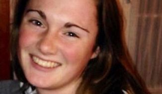 Searchers found human remains on Saturday that could be those of the University of Virginia sophomore Hannah Elizabeth Graham, who has been missing since Sept. 13, police said.  (AP Photo/Charlottesville, Va., Police Department, File)