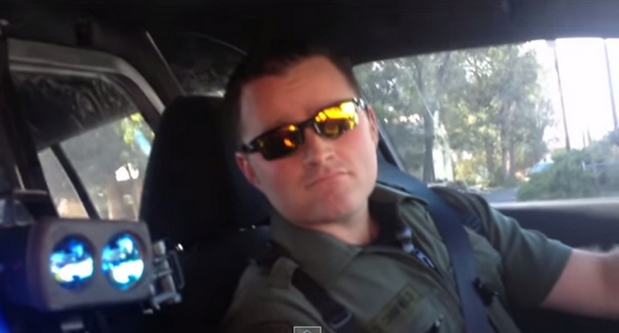 Gavin Seim, a Washington state activist and former Republican congressional candidate, recently filmed himself flagging down a police officer driving an unmarked vehicle and demanding to see identification. (YouTube)
