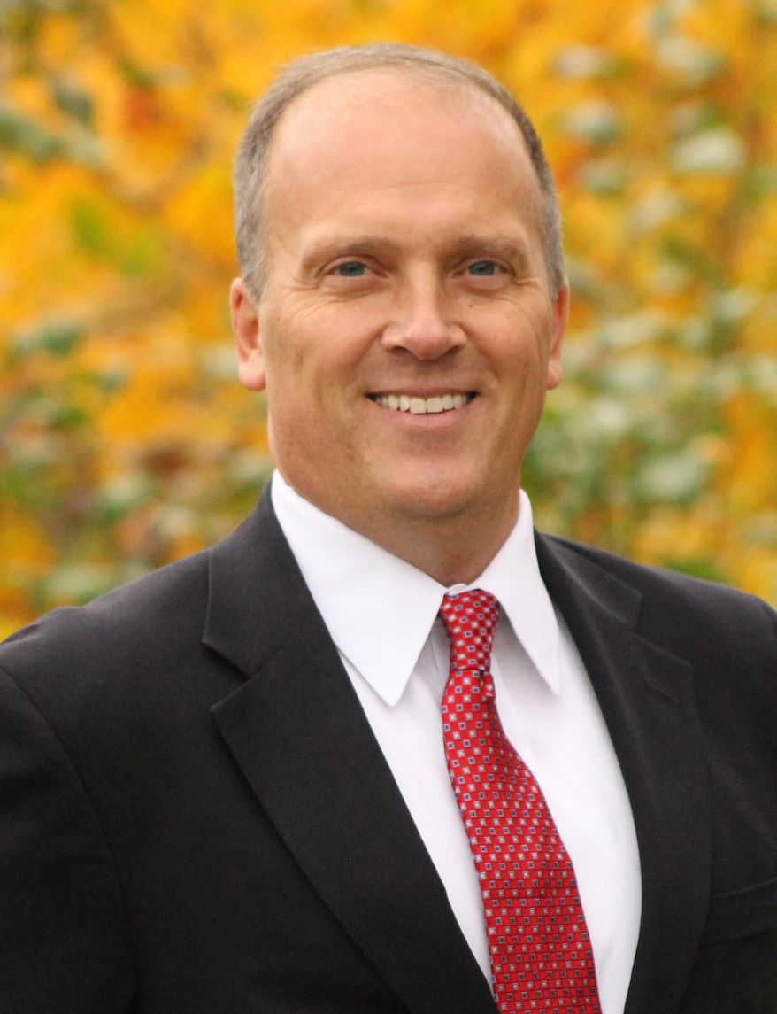 This 2014 photo provided by Andy Haas Schneider for the Schimel campaign shows Republican attorney general candidate Brad Schimel. A judge scheduled a hearing on Wednesday, Oct. 22, 2014, over a lawsuit filed by the Wisconsin Democratic Party to get law enforcement training videos made by Schimel. Wisconsin Democrats filed the lawsuit saying they think the footage might show Schimel made inappropriate remarks at the seminars.(AP Photo/Andy Haas Schneider)