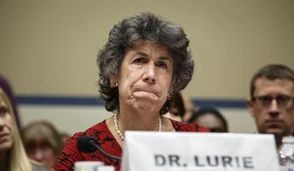 Dr. Nicole Lurie, assistant secretary for preparedness and response at the Health and Human Services Department, appears on Capitol Hill in Washington, Friday, Oct. 24, 2014, before the House Oversight Committee hearing as lawmakers examine the government&#39;s response to the Ebola outbreak. In a prepared statement Thursday, Dr. Lurie said the likelihood of a significant outbreak of Ebola in the U.S. is remote, while assuring Congress that government agencies are preparing for any contingency. However, her statement came before news broke late Thursday of a fourth Ebola case diagnosed in the U.S. — a doctor in New York City who had treated patients in Guinea.  (AP Photo/J. Scott Applewhite)