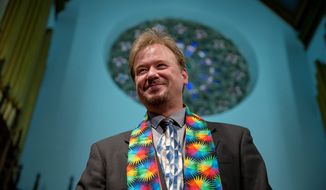 The Rev. Frank Schaefer, who presided over his son&#39;s same-sex wedding ceremony, called a Methodist judicial council&#39;s decision to uphold his appeal for reinstatement &quot;a small but significant step&quot; toward equality for all within the United Methodist Church. (Associated Press)