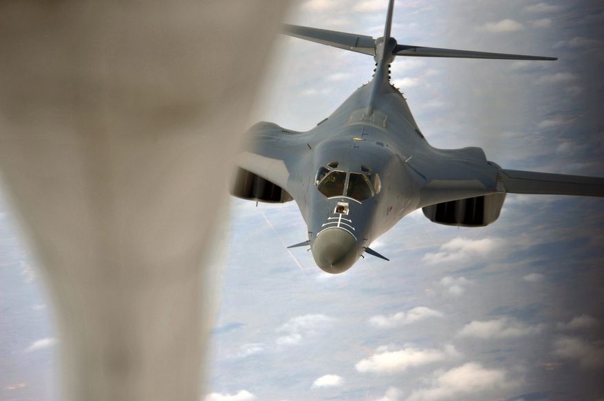 bird of prey: In inquiries following the friendly fire deaths of five American servicemen and one Afghan battalion commander, officials have questioned the efficacy of the B-1B bomber and its crews to carry out precision strikes. (u.s. air force)