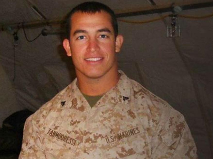 Marine Sgt. Andrew Tahmooressi. (Image: Twitter, Rep. Ed Royce, R-Calif.)