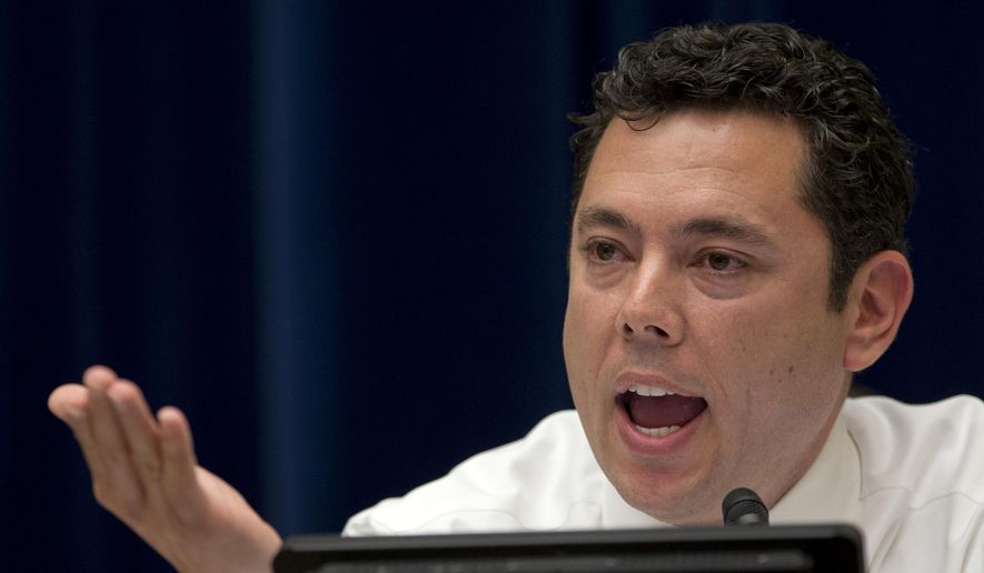 Utah Rep. Jason Chaffetz won a hotly contested race Tuesday to become the next chairman of the House Oversight and Government Reform Committee. (AP Photo/Carolyn Kaster, File)
