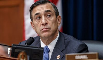 Rep. Darrell E. Issa, California Republican and chairman of the House Oversight Committee (Associated Press)