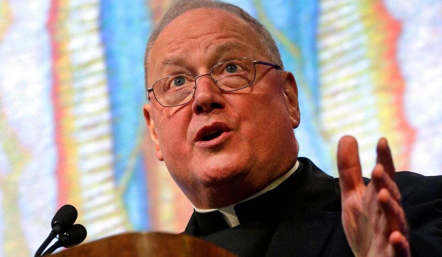 Cardinal Timothy Dolan, archbishop of New York, ribbed the media on its coverage of the synod on family members last month at the Vatican, during Monday&#39;s Catholic bishops conference. (Associated Press)