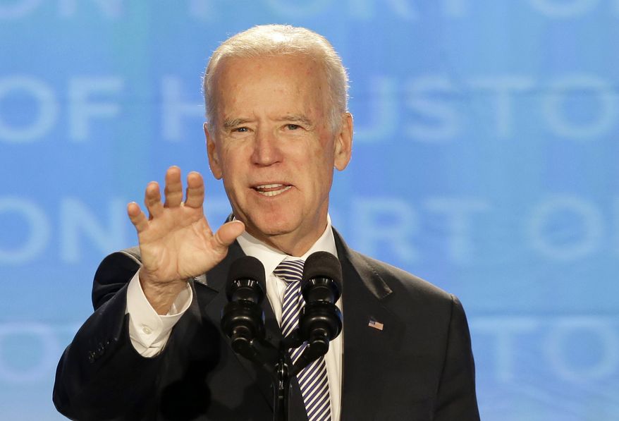 Vice President Joseph R. Biden. (AP Photo/Pat Sullivan)
