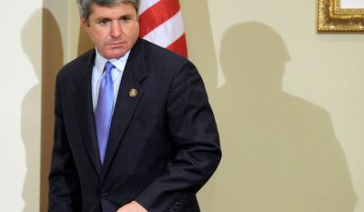 Rep. Michael T. McCaul, Texas Republican and chairman of the House Homeland Security Committee, wants an independent review to follow up on Homeland Security&#39;s investigation into the lapses that allowed White House fence jumper Omar Gonzalez to enter the White House (Associated Press).