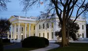 The White House is seen at dusk in Washington on Nov. 19, 2014. (Associated Press) ** FILE **
