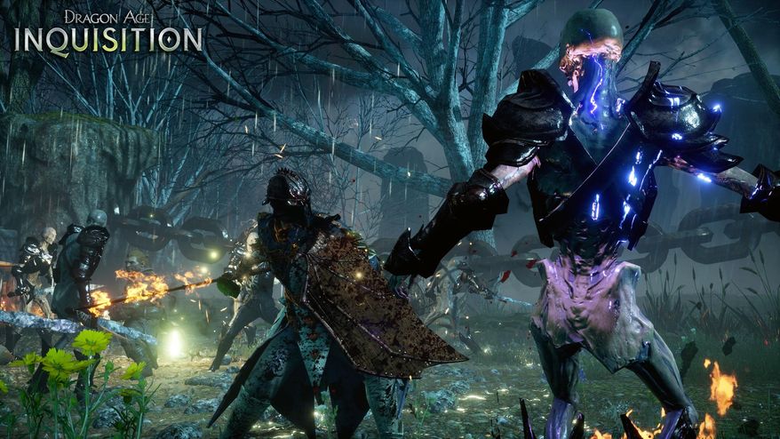 This image released by Electronic Arts shows a scene from "Dragon Age: Inquisition." (AP Photo/Electronic Arts)