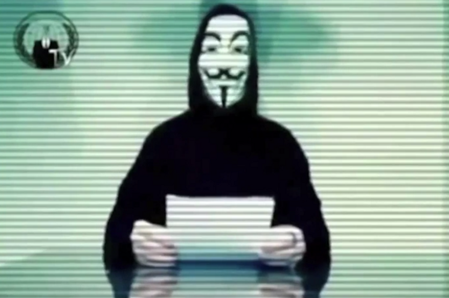 The hacker collective Anonymous. (YouTube) 
