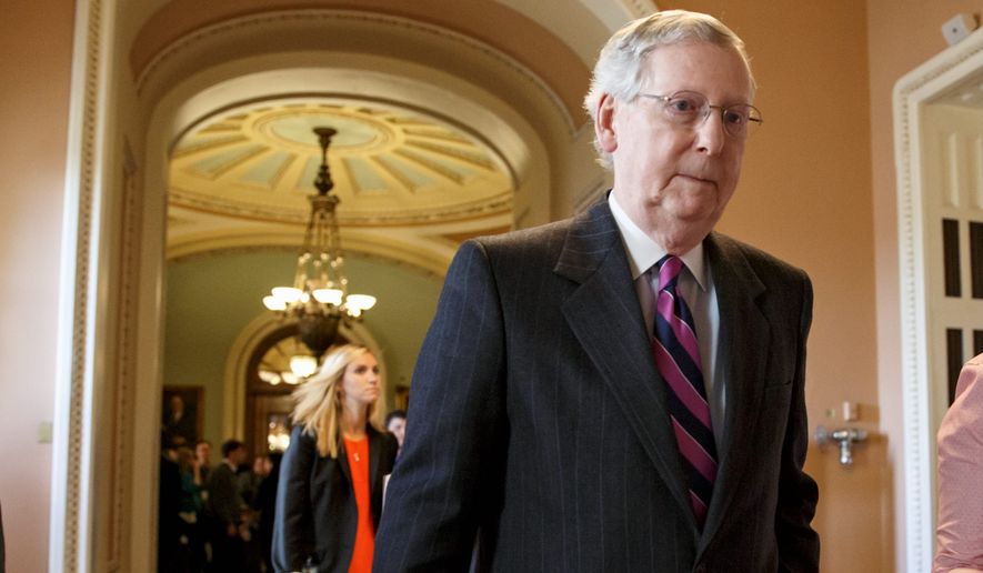 Powerful Republicans, such as incoming Senate Majority Leader Mitch McConnell of Kentucky, have argued that the USA Freedom Act to limit data collection would curtail U.S. counterterrorism operations. (Associated Press)