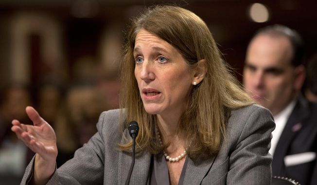 Health and Human Services Secretary Sylvia Mathews Burwell (Associated Press) ** FILE **