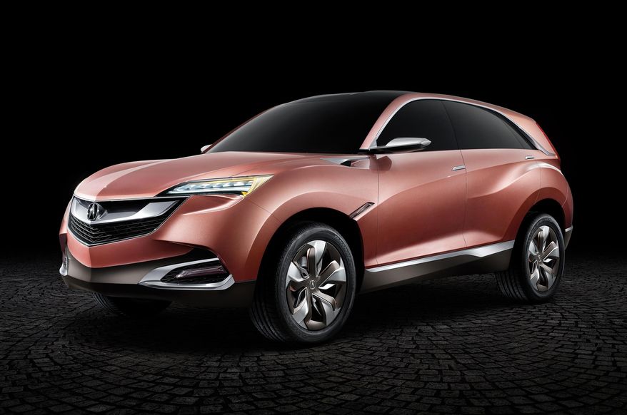 This photo provided by Acura shows the Acura Concept SUV-X which debuted in China. Marsala, the wine-influenced, red-kissed color of 2015, was chosen by Pantone. Pantone's yearly picks can herald a marked presence of a color in fashion, beauty, housewares, home design, industrial design, and consumer packaging, though some years the influence is stronger than others. (AP Photo/Acura)